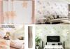 Euro Style Garden Wall Covering With 3d Embossed Texture For Living Room