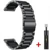 22mm pasek do bransoletki do zegarka OnePlus 2 Smartwatch pasek ze stali nierdzewnej do zegarka OPPO X metalowa opaska na nadgarstek Correa