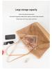 Large Foldable Mesh Beach Shoulder Bag for Outdoor Summer Travel