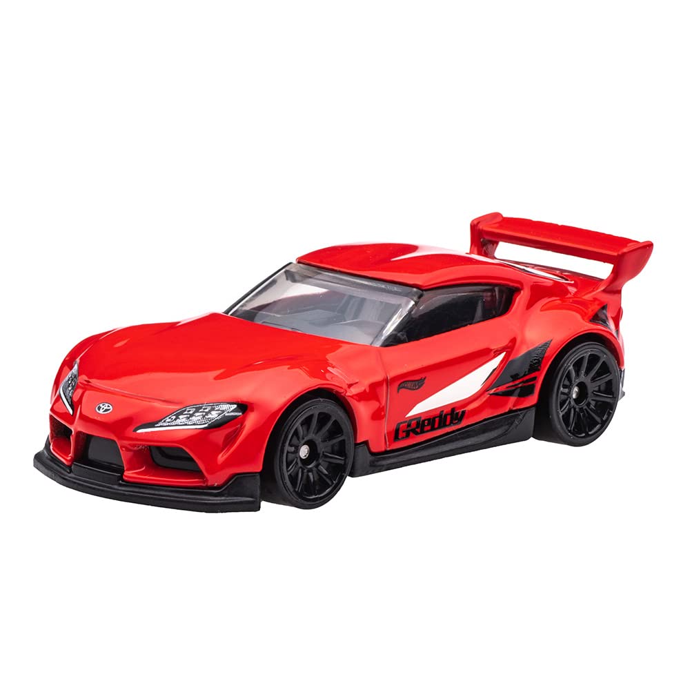 Hot Wheels Basic Car Toyota GR Supra 3 and HHF67 Red '20 [Ages up] 1/64