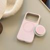 Simple ins polka dots are suitable for Apple 17Pro Max mobile phone case iphone16 relief glitter 15 magnetic suction bracket
