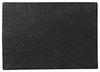 Koyo Pottery Black Long Plate, 28cm, Flat Rectangular Plate with Yoisansui Pattern, 53762002