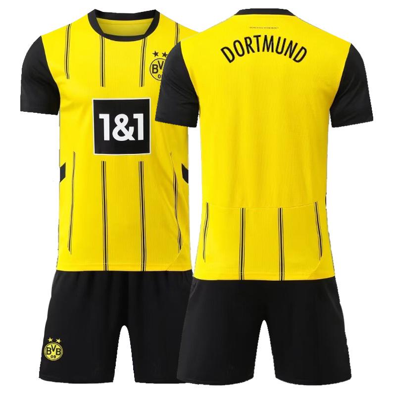 

Комплект домашней формы «Боруссия» Дортмунд 2022-23: Холанд #9, Ройс #11, Беллингем #22 - Быстросохнущий Kids Size 26