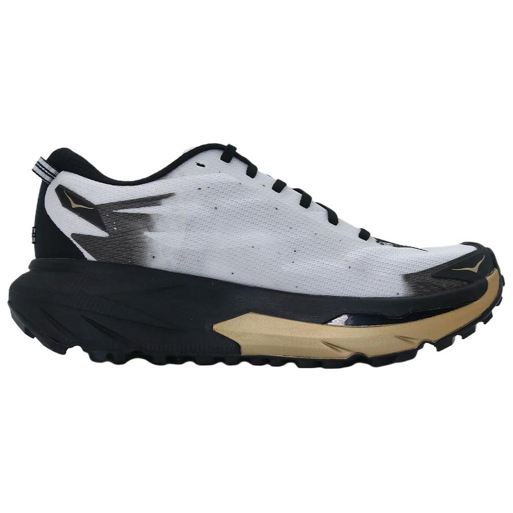 HOKA One One Mafate 5 Comfortable Classic Trail Running Shoes Men Running Shoes White Black 1168722-BKGD