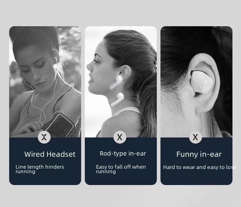 S901 Air Conduction Bluetooth Running Headset with External Speakers