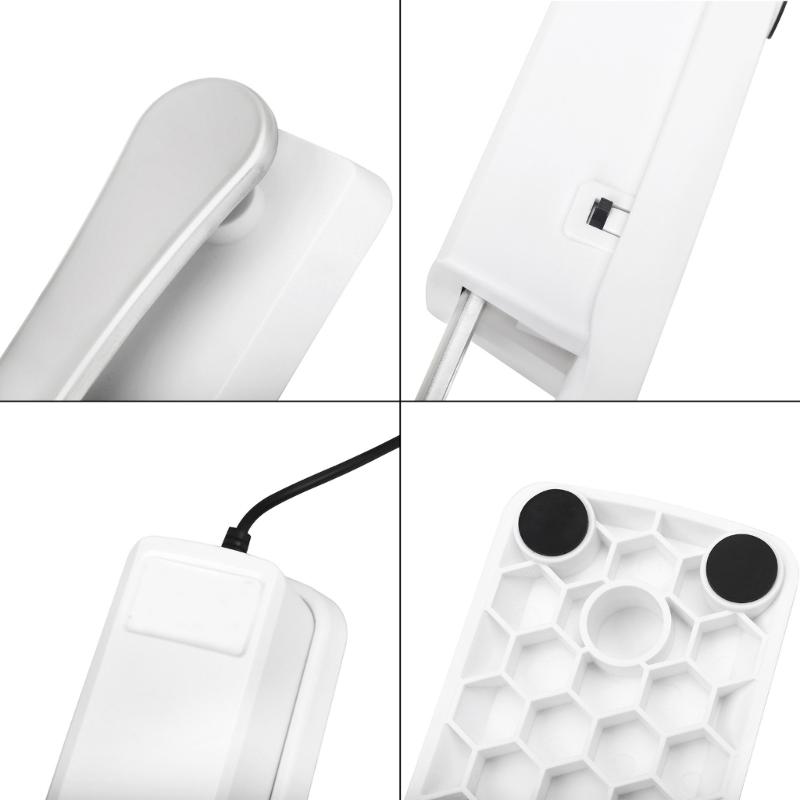 Digital Piano Keyboard Piano Sustain Pedal with Anti-Slip Rubber Bottom For MIDI Keyboard, with 1/4''(6.35mm) Input Plug