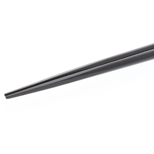 Ishida Japanese Chopsticks, Ebony, Musashi Style, Lacquer, Tip, 23.5cm