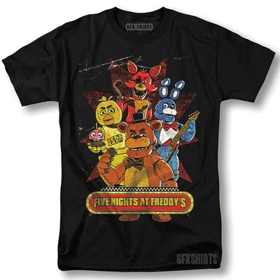 Five Nights At Freddy's Shirt FNAF Help Wanted Fazbear Graphic Design T-Shirt Unisex T-Shirt