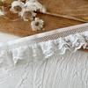 Handmade Lace Trim: Mesh for Baby Clothes, Curtains, Skirts, Pleated Decorative Fabric