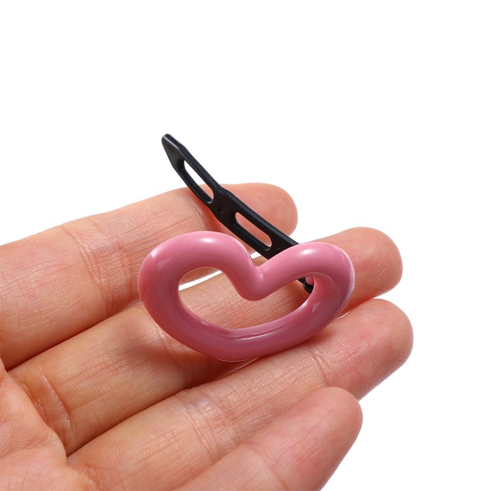 For Women Gifts Hair Accessories Y2K Hair Barrettes Love Heart Hair Clip Korean Style Hairpin