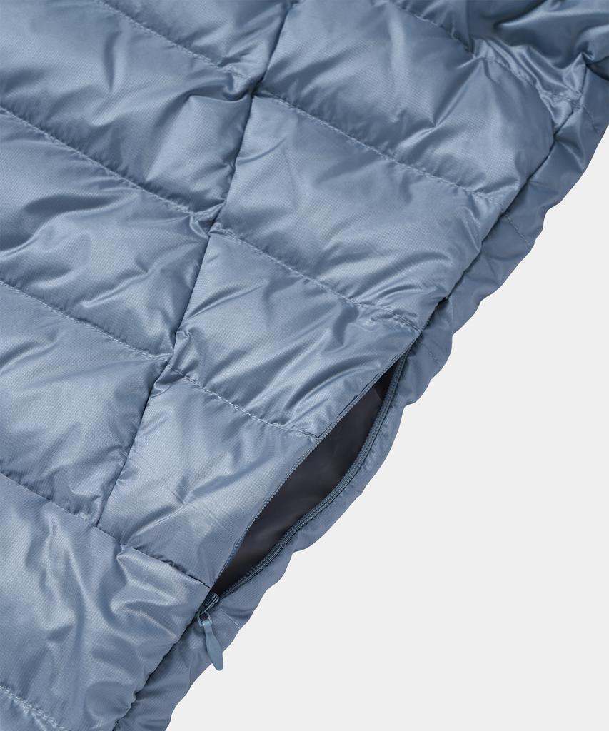 Lettercomo Shade Shell Light Down Puffer Jacket Sky Blue