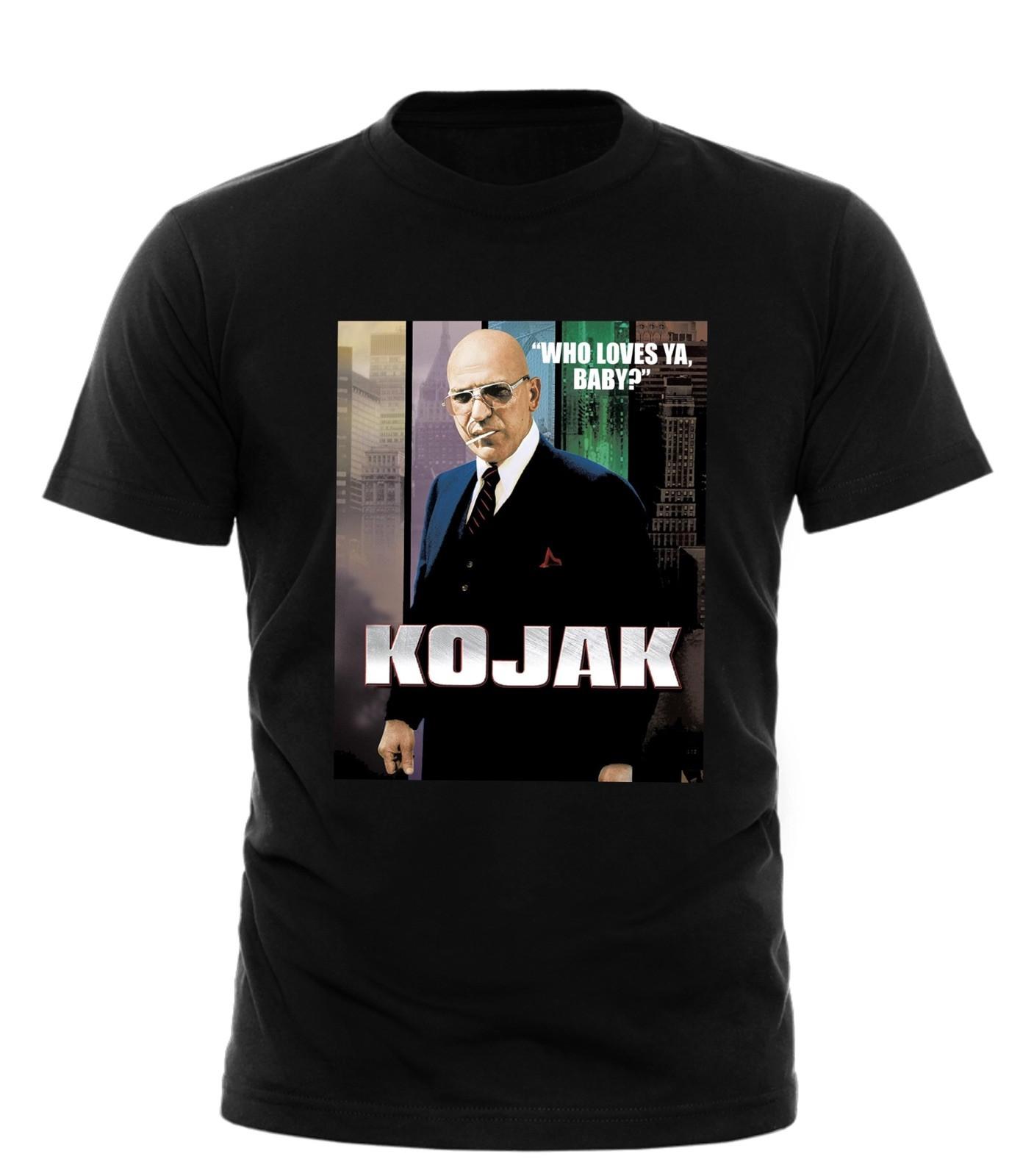 Telly Savalas Retro 70s TV Unisex T-Shirt XXXL