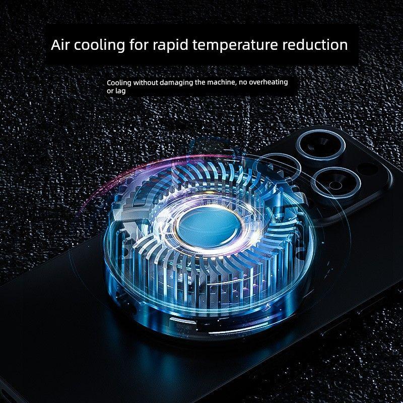 New Car-Mounted Bracket with Semiconductor Cooling, Magnetic Wireless Charging, Smart Navigation, and Car Phone Cooler