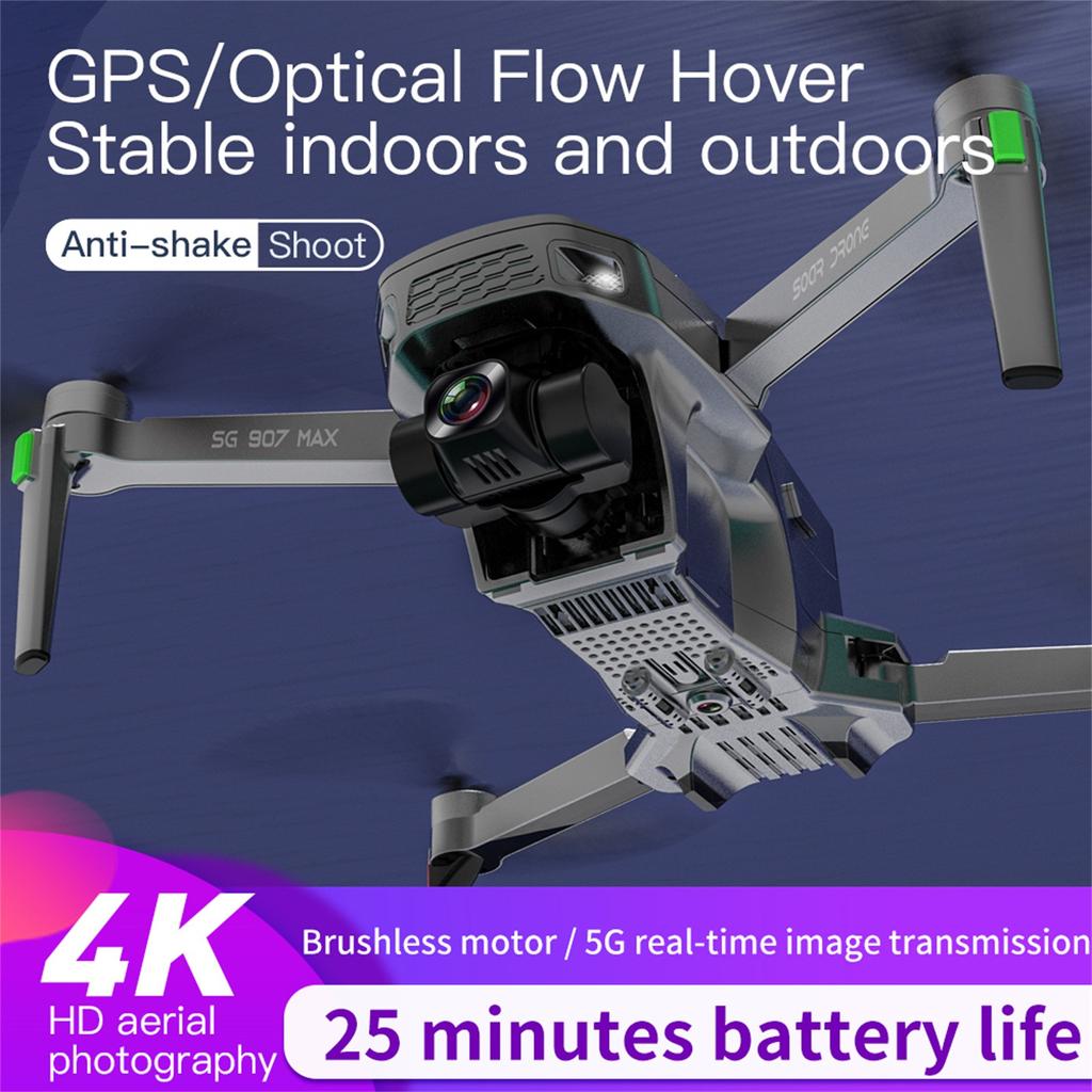 SG907 MAX 3-axis Gimbal 5G WIFI RC Drone Quadcopter 4K Camera GPS Optical-Flow