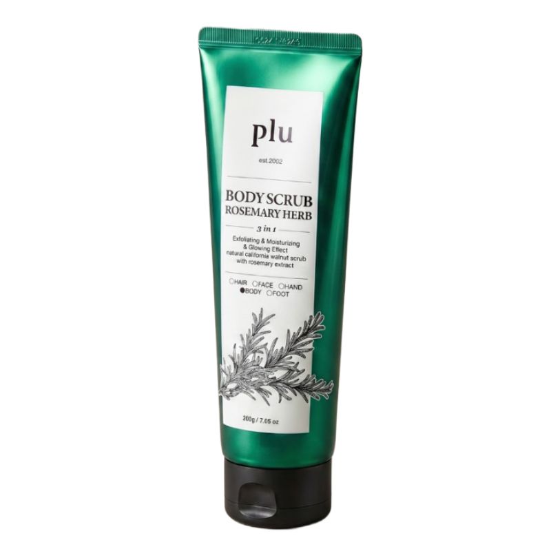 plu Body Scrub Rosemary Herb 200g(7.05oz) 1ea