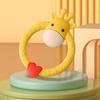 Food-Grade Silicone Baby Teether Ring & Molar Stick - Fawn Design