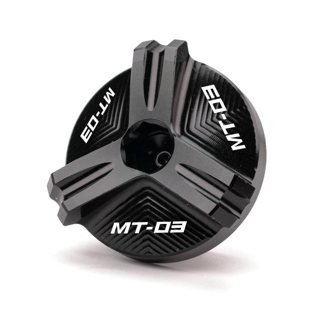 For Yamaha MT07 MT03 MT10 FZ07 FZ10 MT25 MT 03 07 10 25 Motorcycle Accessories Engine Oil Filler Cap Plug Cover Screw