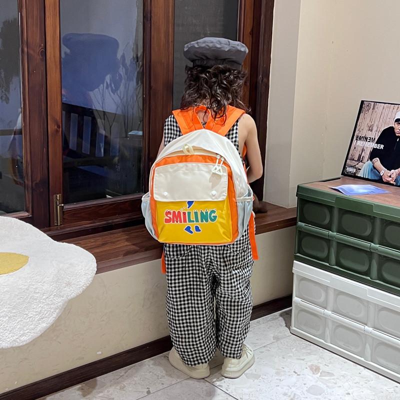 Adorable Cartoon Character Backpack For Kids Stylish Gender Neutral School Bag Yellow Small