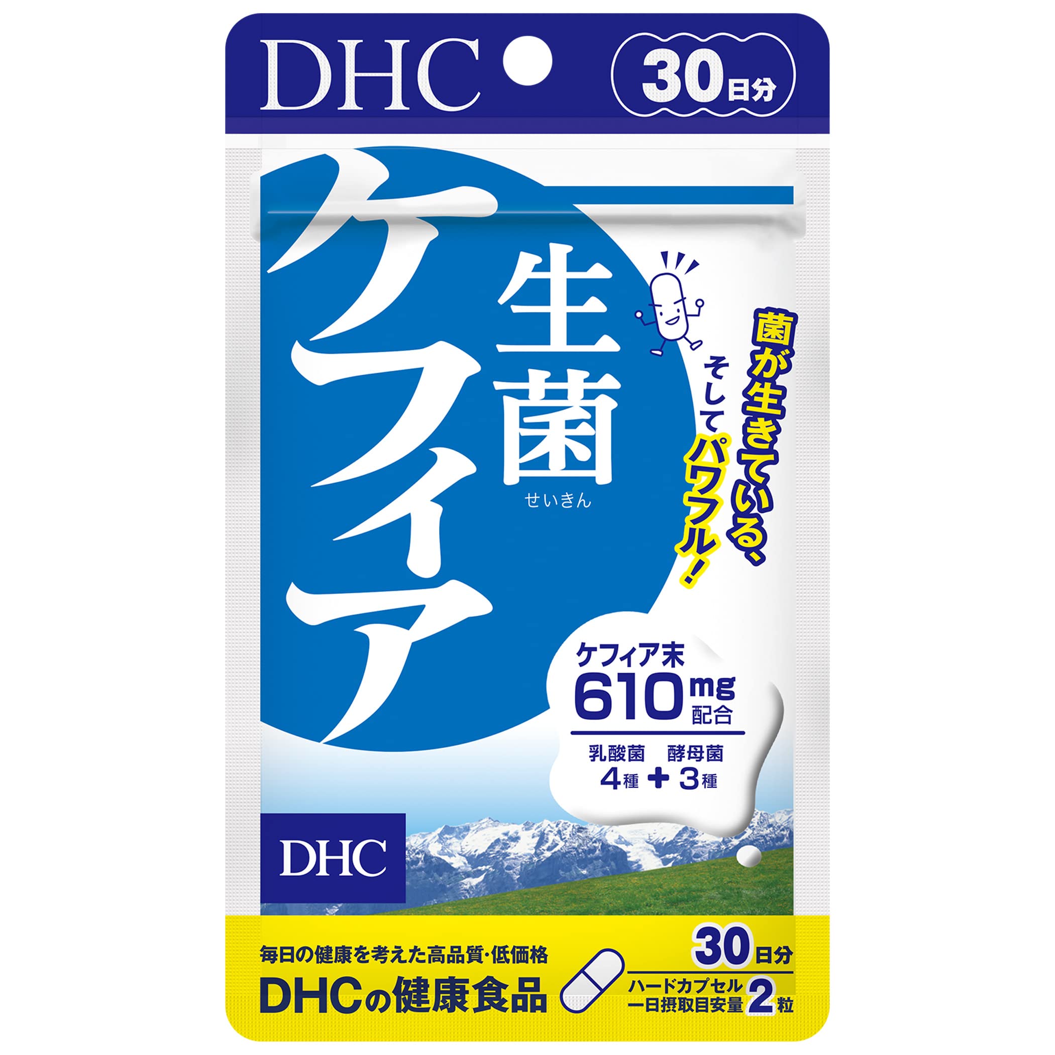 

DHC Kefir Probiotic Supplement 30-Day Supply (60 Capsules)