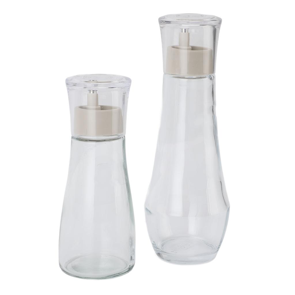 Mundspülungsspender 150 ml und 260 ml Glas Nachfüllbar Multifunktionaler Mundspülungsbehälter für Badezimmer Küche