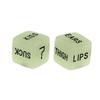 2Pcs Funny Love Dice Glow In Dark Adult Couple Lovers Games Aid Sex Party