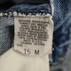 Lee 90s Made in USA Old Tapered denim pants 15 M blue jeans Women Used
