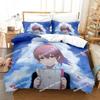 3d Anime Film A Silent Voice Bedding Set Printed Bed Set Duvet Cover Sheet Pillowcase Bed Soft Quilt Cover Full Queen King Size