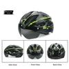 Magnetic-style Visor PC Material Cycling Helmet for Unisex Mountain and Road Bike Safety Roller Skating Use