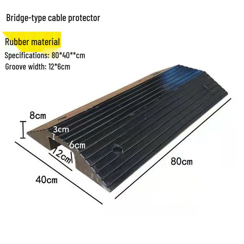 Cable Trunking Speed Bump Protection Board for Wire Crossing