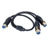 XLR Y Splitter Cable 3 Pin Double XLR Female to Female Balanced Microphone Adapter Cable for Mixer 0