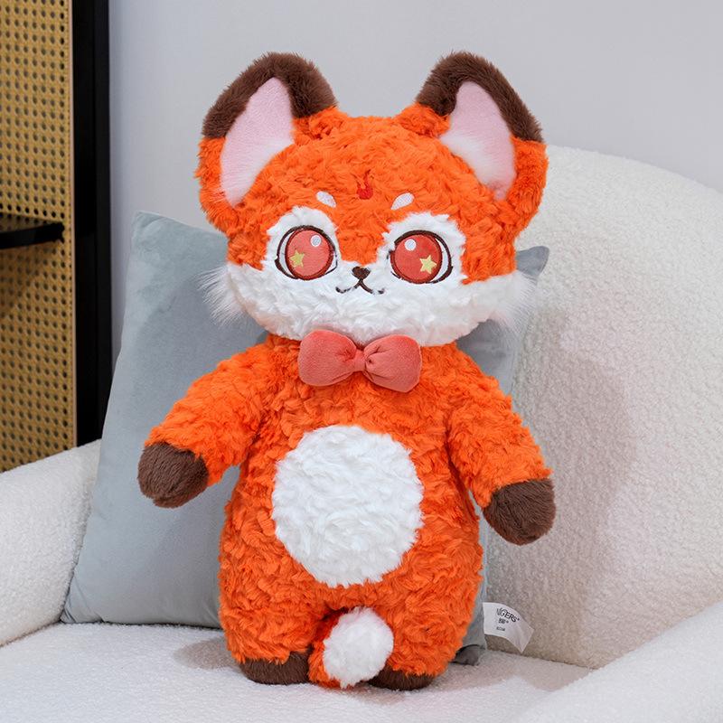 Soft German cat doll plush toy kitten fox doll girl company soothing doll