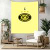Borussia Dortmund Wall Decor Tapestry Art For Pet Memorial Birthdaywedding Party Backdrop Family Gift