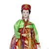 Hanbok Puppe Koreanische Geisha Mini Kabuki Statue Traditionelle Handarbeit Antik Asiatisch Vintage