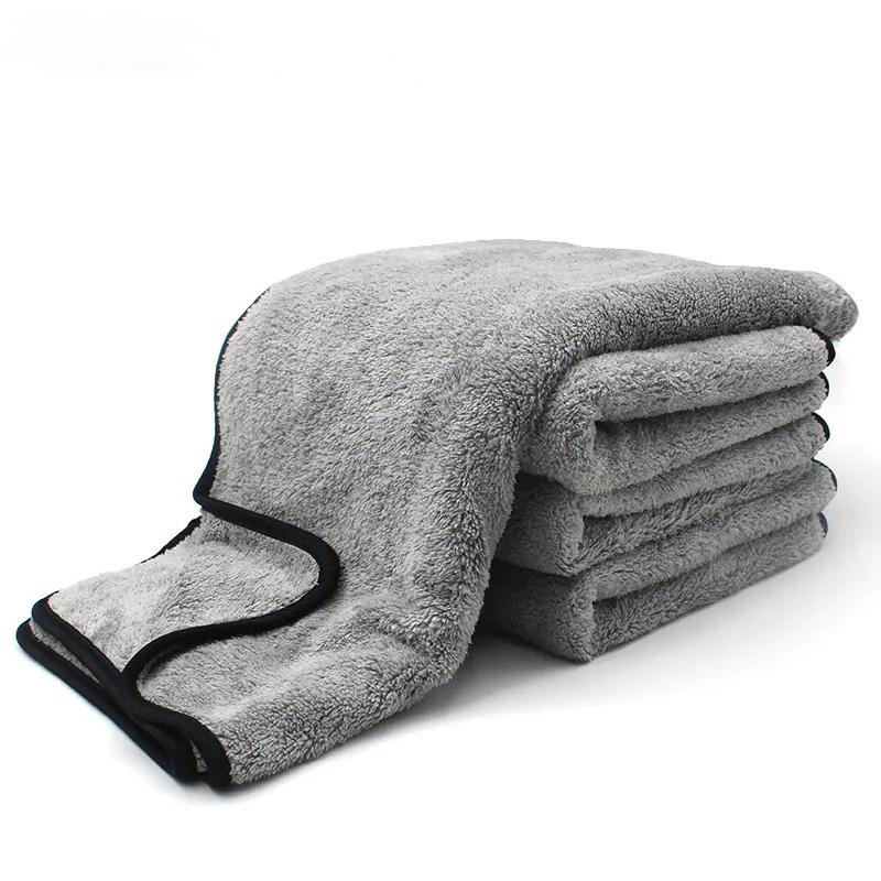 60x40cm Microfiber Car Wash Towel Fast Drying Auto Cleaning Extra Soft Cloth High Water Absorption for Car Wash Accessorie