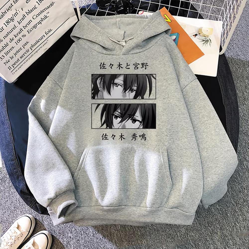 Japan Bl Yaoi Anime Sasaki Zu Miyano Sasaki Shuumei Miyano Yoshikazu Hoodies Harajuku Cartoon Frauen Casual Oversize Sweatshirts