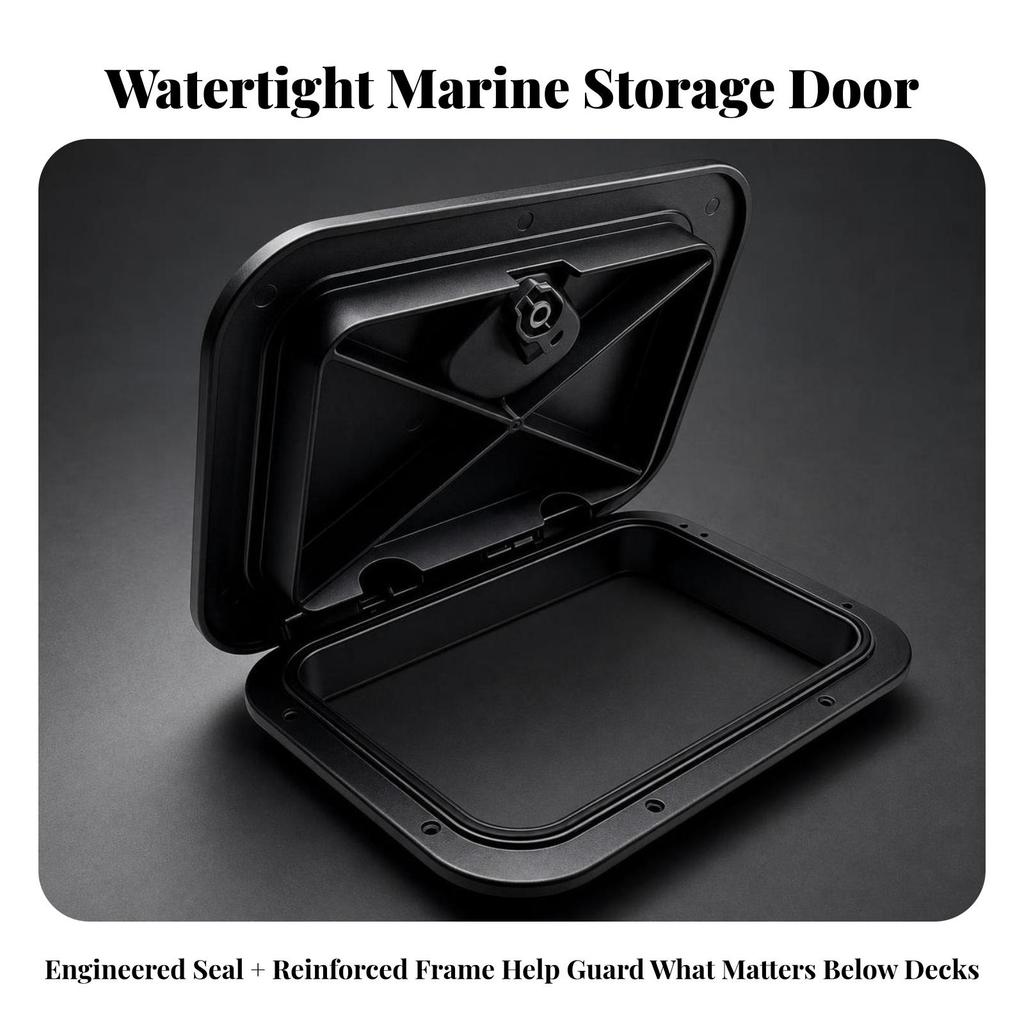 Marine Deck Hatch Cover Heavy-Duty Hardware Non-Slip for Yachts