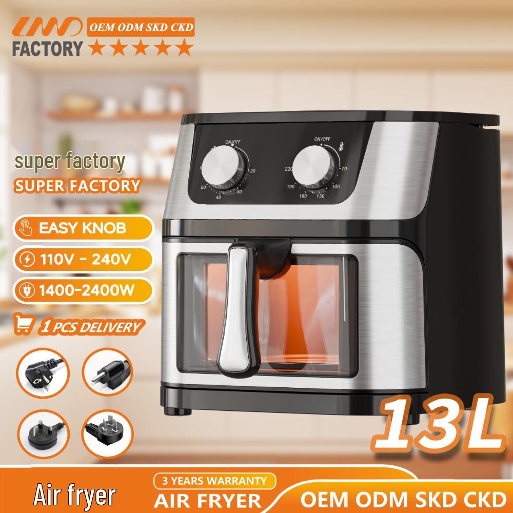 12L Large Capacity Household Air Fryer 110V, New Model