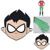 Anime Teen Titan Robin Costume For Boys Perfect Superhero Cosplay Jumpsuit**