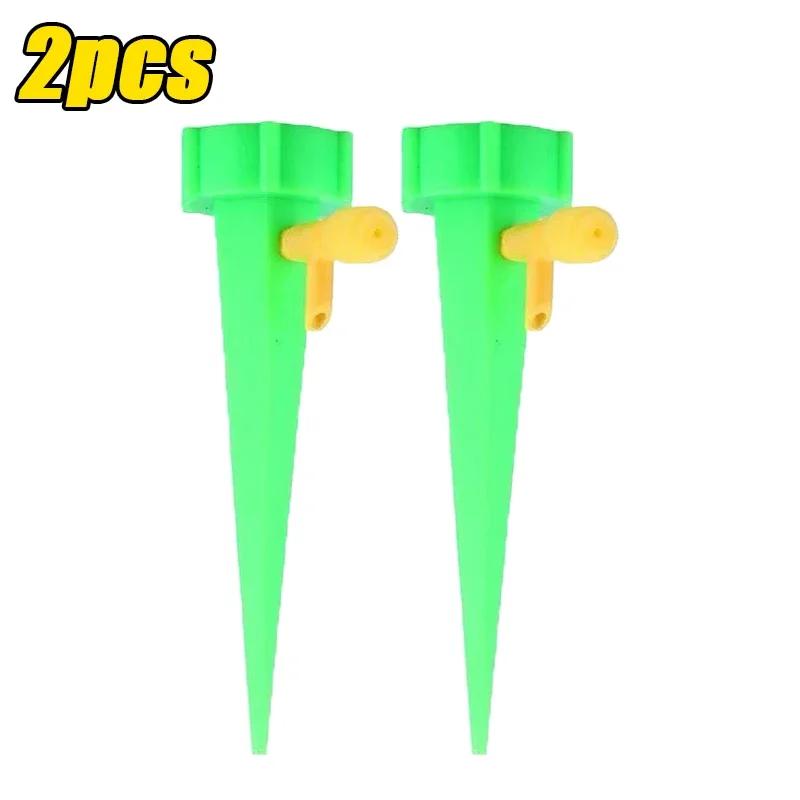 2/30 Stück Automatische Tropfbewässerungssysteme Einstellbarer Pflanzen-Blumenbewässerungs-Spieß Wassertropfer Gerät Garten Gewächshaus Bewässerungswerkzeug