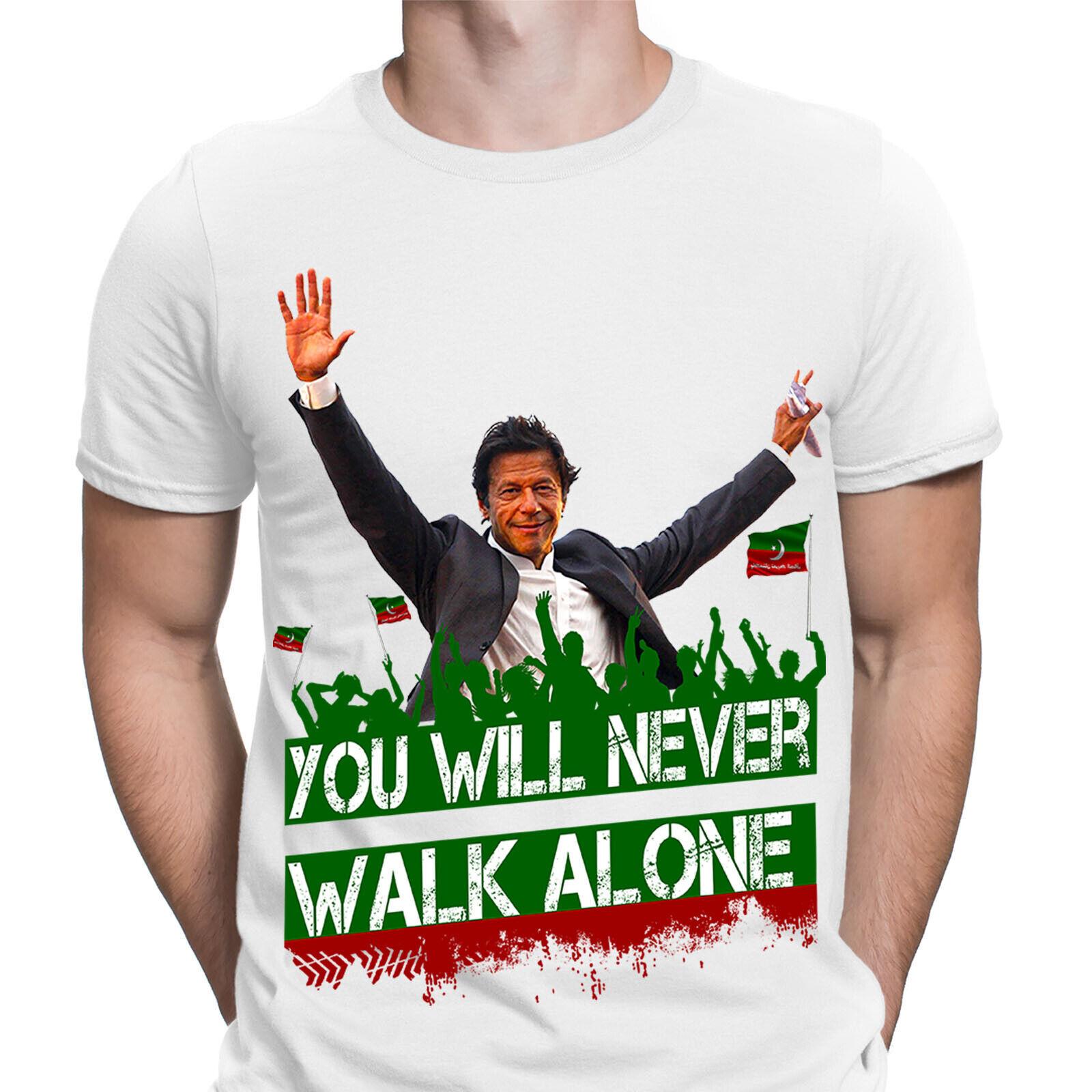 Free Imran Khan Show Your Support PTI Pakistan Mens T-Shirts Tee Top #DGV28 L