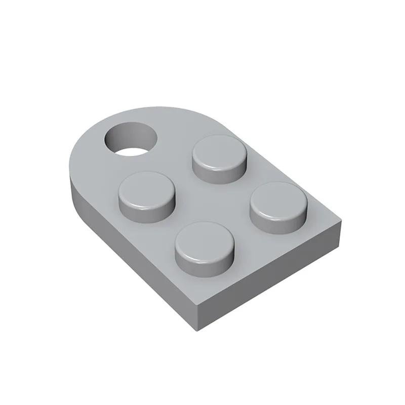3176 Plate Modified 2 x 3 with Hole Bricks Collections Bulk Modular GBC Toys For Technical MOC Buildings Blocks Compatible