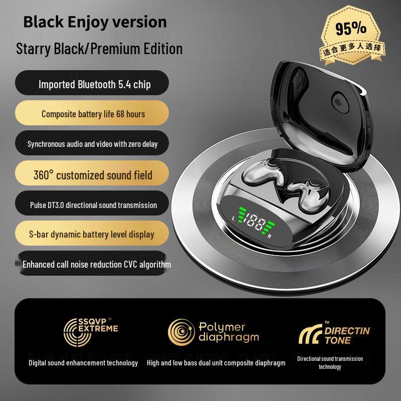 2025 Mini In-Ear Bluetooth Sleep Earphones - Comfortable Bilateral Stereo