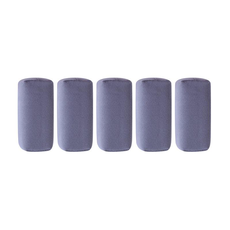 

5/10 шт., аппликатор из замшевой губки для ухода за автомобилем, керамическая губка для полировки, уход за краской, вощение, полировальный блок, инструмент для чистки