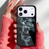 Smoke Plume Funny Phone Case for iPhone 17 Air 16e 15 14 13 Pro Max Back Cover for 12 11 Pro Coque