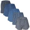 [PEARLYHILLS] Pure Cotton Printed Trunks 5-Piece Set [Shipped from Korea] 100% Authentic