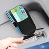 Leather Car Glasses Clip Sun Visor Multi-function Sunglasses Clip For Jaguar XF XE XJ F-Pace X-Type S-Type F-Type E-Pace I-PACE XK