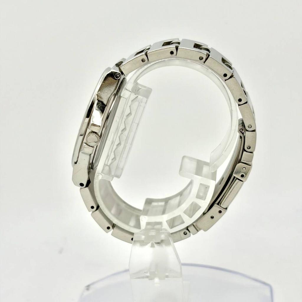 SEIKO LK Lukia 7N5820 [New Battery] Ladies' Watch, Silver, Day-Date, 5Y89-0B30