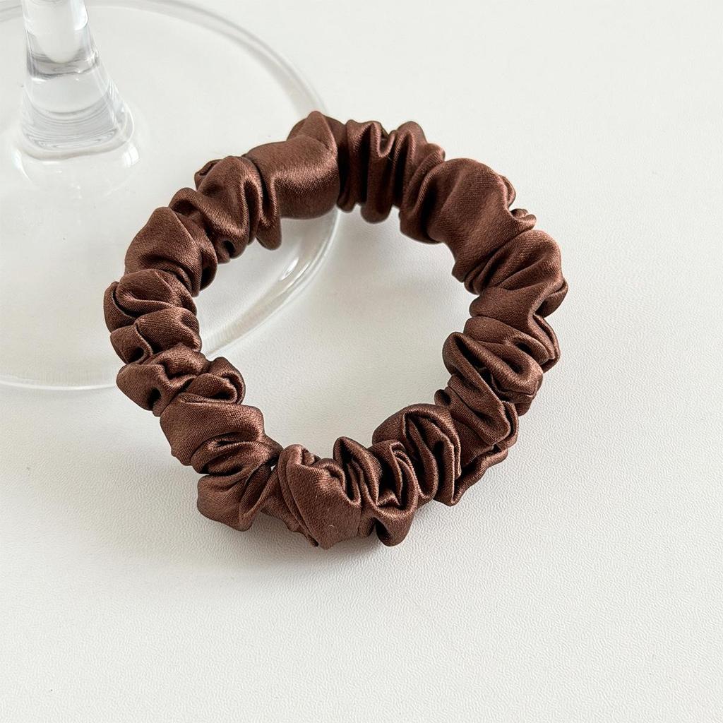 Handmade 19 Momme Mulberry Silk Hair Tie - 1.5cm Intestine Hair Protection Band