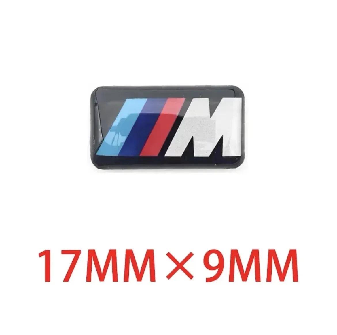 

4 pçs 8pçs For Bmw e46 e39 e38 e90 e60 e36 f30 f20 m logotipo volante do carro centro emblema emblema adesivo decalque estilo 4pcs