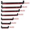14/24/32/40/48/56/60 LED Universal Modified High Mount Brake Light - 12V Red High Brightness Car Rear Glass Tail Light 1pcs